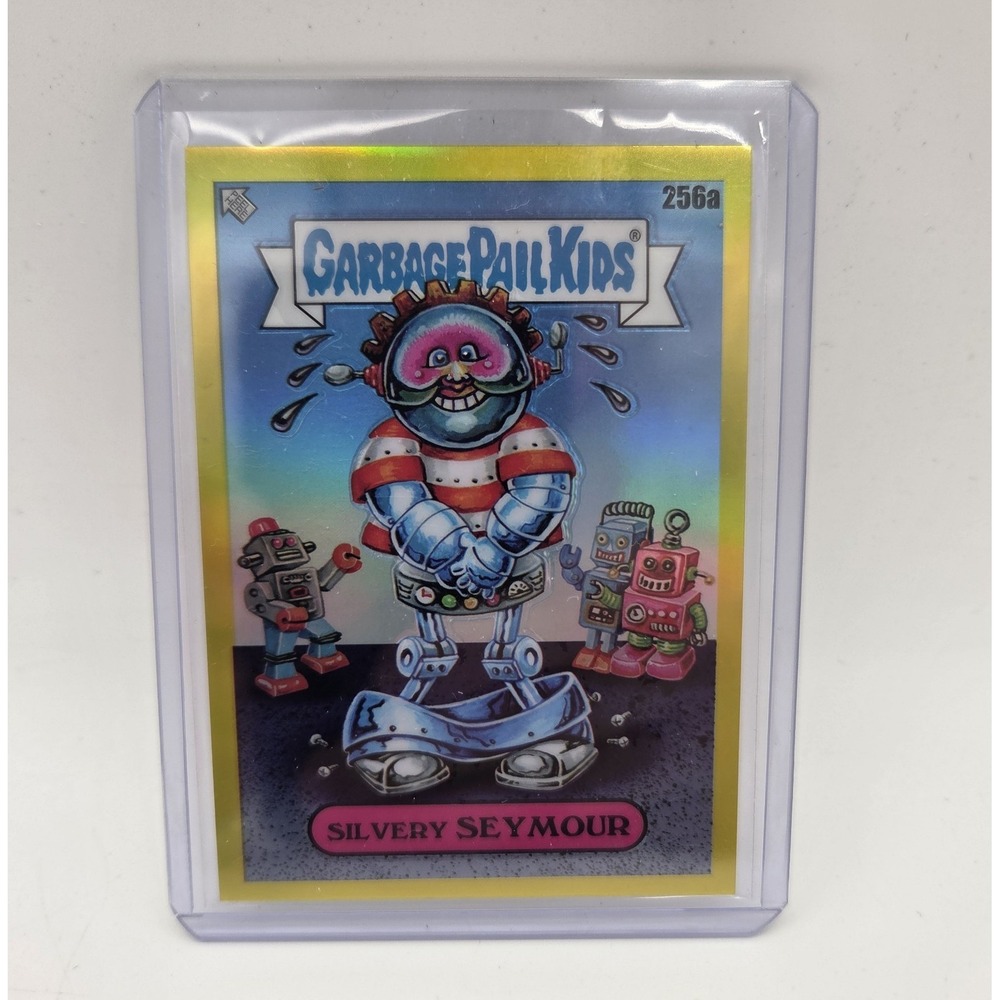 Garbage Pail Kid 2023 GPK Chrome Series 6 Silvery Seymour 256a Gold Refractor NM